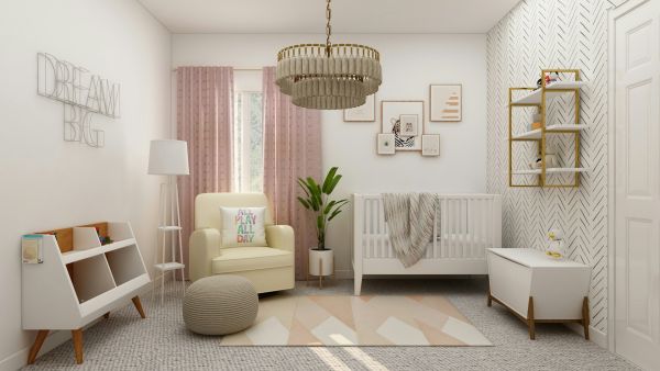 Aménager une chambre de bébé pratique et apaisante