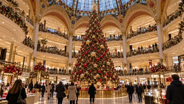 Découvrez les meilleurs décors de Noël en centre commercial