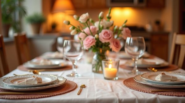 Dresser une belle table sans se ruiner : le guide des nappes livrées sans minimum d'achat