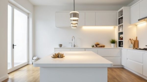 Îlot de cuisine : pourquoi trois suspensions plutôt qu'une
