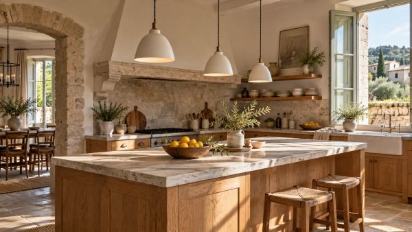 Les avantages d'opter pour plusieurs suspensions sur votre îlot de cuisine