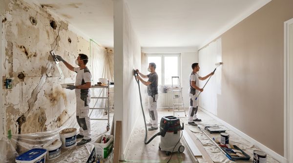 Rénover des murs abîmés : les étapes qu'une entreprise de peinture doit prévoir