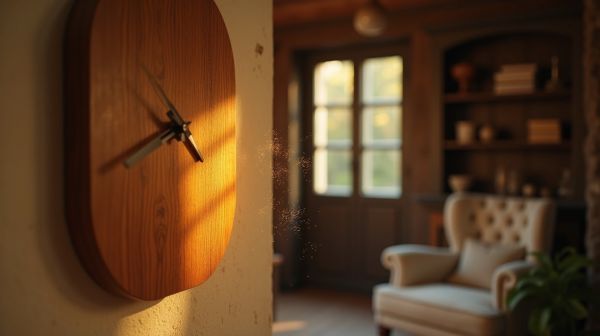 Top 5 raisons d’opter pour une horloge en bois décorative